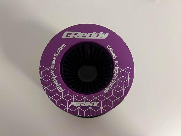 Nieuwe Greddy Sport Luchtfilter - Universeel paars, Auto diversen, Tuning en Styling, Ophalen of Verzenden