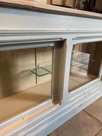 Stoer Franse toonbank balie vitrine dressoir, Antiek en Kunst, Ophalen