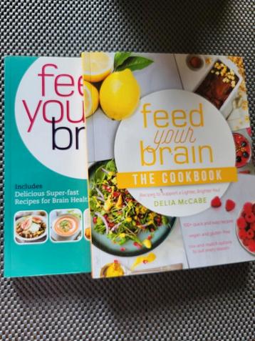Feed your brain,  2 boeken,  delia mccabe beschikbaar voor biedingen