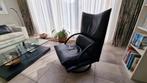 Draaistoel, Huis en Inrichting, Stoelen, Ophalen, Gebruikt, Zwart, Metaal