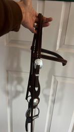 Prachtig western hoofdstel met zilver, Ophalen of Verzenden, Zo goed als nieuw, Western