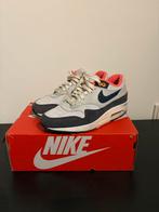 Nike Air Max 1 36,5 ‘Midnight’ White/Pink (2018), Kleding | Dames, Schoenen, Ophalen of Verzenden, Wit, Sneakers of Gympen