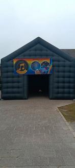 Luxe Opblaasbare partytent 6x6 te huur. Weersbestendig!, Ophalen of Verzenden, Zo goed als nieuw