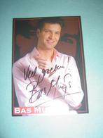kaart van bas muijs met handtekening, Ophalen of Verzenden, Foto of Kaart