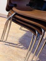 IKEA stoelen vintage, Huis en Inrichting, Stoelen, Ophalen, Gebruikt, Hout, Twee