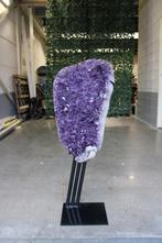 Amethist geode op standaard 102 cm hoog!, Verzamelen, Ophalen