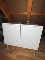 Witte IKEA badkamer fullen Wastafelkast met uitsparing, Huis en Inrichting, Ophalen, Gebruikt, 50 tot 100 cm, Minder dan 100 cm