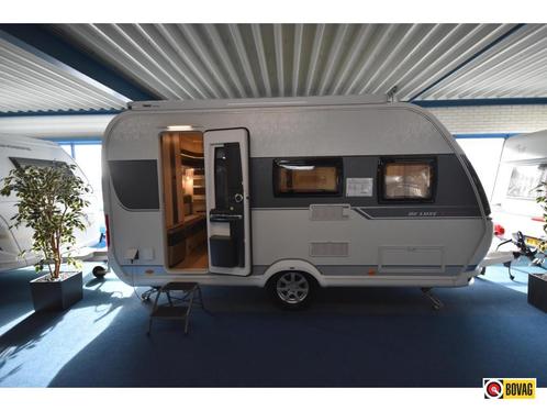 Hobby De Luxe Edition 440 SF VOORTENT / CASSETTELUIFEL, Caravans en Kamperen, Caravans, Bedrijf, tot en met 4, Treinzit, Hobby