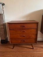 Midcentury Deens Design ladekastje, Huis en Inrichting, Kasten | Dressoirs, Ophalen, Minder dan 50 cm, Gebruikt, Teakhout