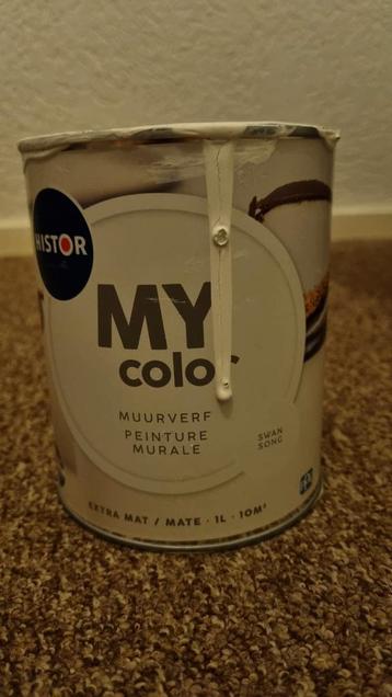Histor My Color Muurverf - Swan Song - 800 ml over van 1 l beschikbaar voor biedingen