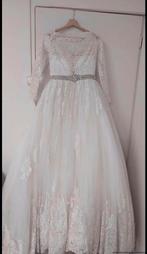 Off shoulder bruidsjurk trouwjurk ballroom, Kleding | Dames, Ophalen of Verzenden, Zo goed als nieuw, Wit, Trouwjurk