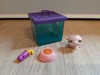 Littlest pet shop hamster met kooitje, Ophalen of Verzenden