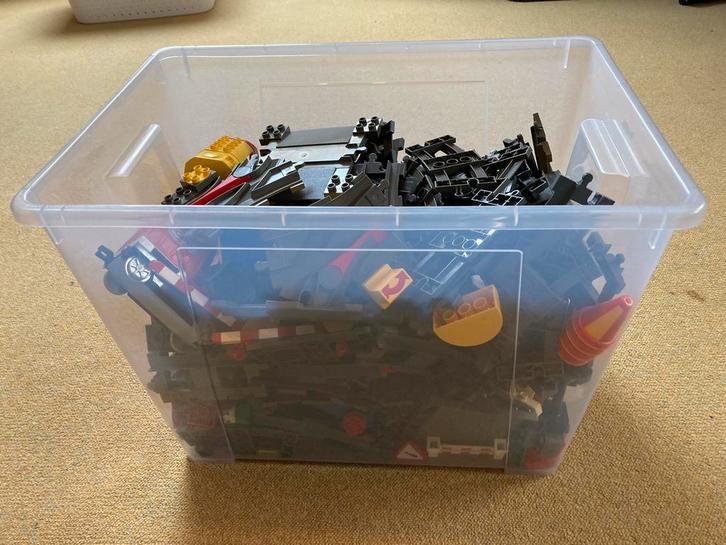 Lego, Duplo Treinbaan Set, Kinderen en Baby's, Speelgoed | Duplo en Lego, Gebruikt, Duplo, Complete set, Ophalen of Verzenden