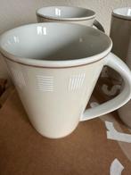 Art design Sahara 4 bekers met oor, Ophalen of Verzenden, Zo goed als nieuw, Overige stijlen, Kop(pen) en/of Schotel(s)