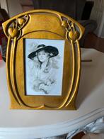 Fotolijst art nouveau stijl goud gekleurd, Ophalen of Verzenden, Zo goed als nieuw