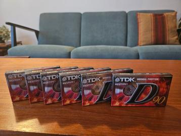 TDK D90 Cassettebandjes - Nieuw in Verpakking! beschikbaar voor biedingen