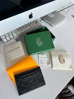 Goyard Cardholder Black/Red, Ophalen of Verzenden, Nieuw, Zwart, Overige merken