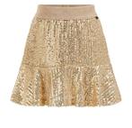 Superleuk gouden pailletten rokje van WE Fashion mt 134/140, Meisje, Ophalen of Verzenden, Zo goed als nieuw, Jurk of Rok