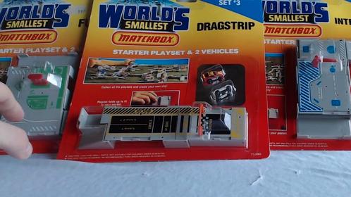 World Smallest Matchbox - Micro Motor World (1990) speeltset, Kinderen en Baby's, Speelgoed | Bouwstenen, Zo goed als nieuw, Overige merken