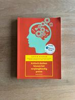 Kritisch denken binnen het verpleegkundig proces, 6e editie, Judith M. Wilkinson, Nederlands, Ophalen of Verzenden, Zo goed als nieuw