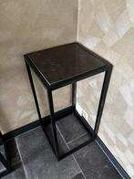 Bijzettafel, Huis en Inrichting, Ophalen, Minder dan 55 cm, Gebruikt, Metaal of Aluminium
