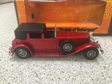 Duesenberg model J van Matchbox Yesteryear beschikbaar voor biedingen
