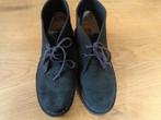 CLARKS ORIGINAL suede half hoge veterschoenen:mt 39, Schoenen met lage hakken, Zwart, Ophalen of Verzenden, Zo goed als nieuw