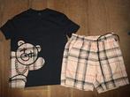 Burberry style short en shirt heren maat s, Ophalen of Verzenden, Nieuw, Maat 46 (S) of kleiner