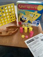 Vier op ‘n rij spongebob SquarePants Sinterklaastip, Een of twee spelers, Ophalen of Verzenden, Zo goed als nieuw, Hasbro.
