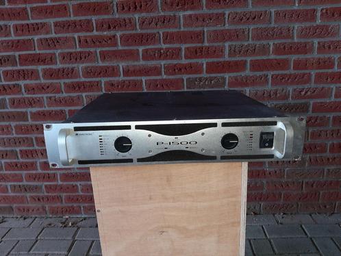 Omnitronic P1500 versterker, Muziek en Instrumenten, Versterkers | Keyboard, Monitor en PA, Gebruikt, P.A., Minder dan 500 watt