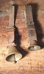 Zwitserse Koebellen met leren riem, Antiek en Kunst, Ophalen of Verzenden