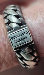 Buddhato Buddha ring, Sieraden, Tassen en Uiterlijk, Ringen, 20 of groter, Nieuw, Ophalen of Verzenden, Zilver