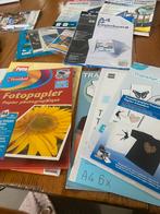 Knutselmateriaal, fotopaper, penselen enz…., Ophalen, Zo goed als nieuw, Gereedschap of Toebehoren