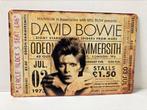 David Bowie. Ticket bord 30 bij 20., Ophalen of Verzenden, Zo goed als nieuw