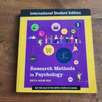 Research methods in psychology, Ophalen of Verzenden, Zo goed als nieuw, WO