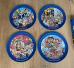 4x Jan Linders carnaval borden nieuw met doos, Verzamelen, Supermarktacties, Overige supermarkten, Ophalen of Verzenden