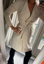 Mooie trenchcoat jas, maat 34, H&m, Verzenden, Zo goed als nieuw, Maat 34 (XS) of kleiner, Beige