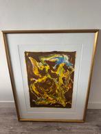Grafiek ingelijst door Kunsthandel Monart, Antiek en Kunst, Kunst | Schilderijen | Abstract, Ophalen