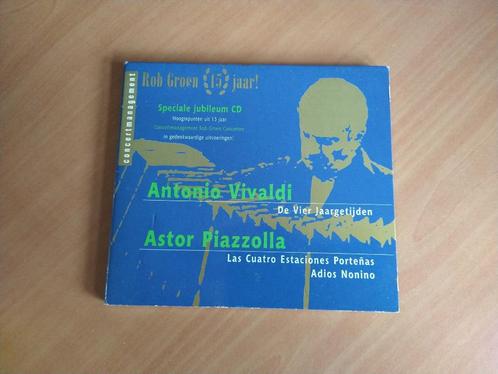 CD Antonio Vivaldi, Astor Piazzolla – Rob Groen 15 Jaar, Cd's en Dvd's, Cd's | Klassiek, Zo goed als nieuw, Ophalen of Verzenden