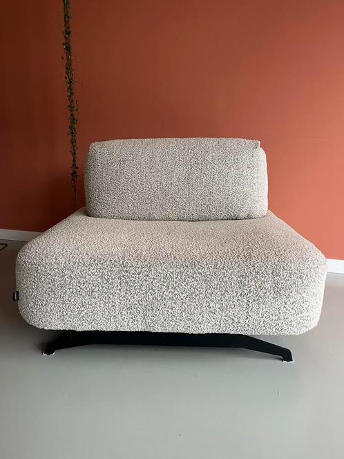 Loods5 stoel gemeleerd grijs, Huis en Inrichting, Fauteuils, Zo goed als nieuw, Stof, Ophalen of Verzenden