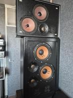 Top geluid : 2 Philips 22RH457 vintage luidsprekers, Ophalen, Philips, Gebruikt, Minder dan 60 watt