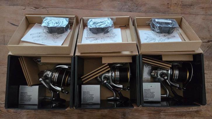 3x Shimano Ultegra Ci4+ 5500 XSC molens Z.G.A.N (reels,molen, Watersport en Boten, Hengelsport | Karpervissen, Zo goed als nieuw