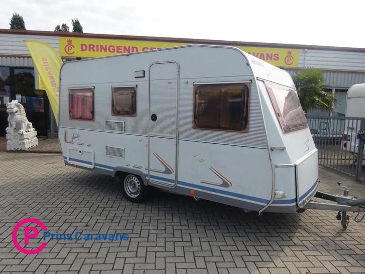 Dethleffs Family GERESERVEERD, Caravans en Kamperen, Caravans, Bedrijf, tot en met 4, 750 - 1000 kg, Dethleffs, 5 tot 6 meter