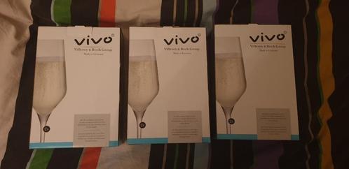 VIVO Villeroy&Boch Albert Heijn AH champagneglazen, Huis en Inrichting, Keuken | Servies, Nieuw, Glas of Glazen, Overige stijlen