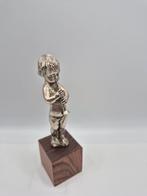 Vintage Tinnen Cherubijn met Trompet - Italië, Antiek en Kunst, Ophalen of Verzenden