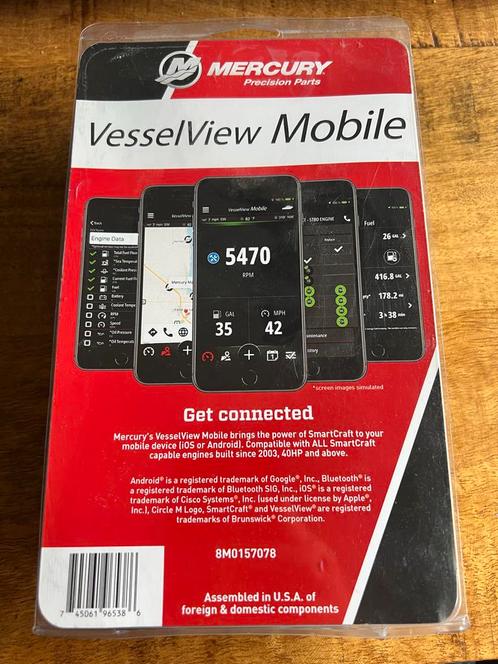 Mercury VesselView Mobile Module - Nieuw, Watersport en Boten, Navigatiemiddelen en Scheepselektronica, Nieuw, Kabel of Apparatuur