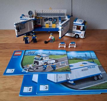 Lego city Mobiele politiepost 60044 complete set met boekjes beschikbaar voor biedingen