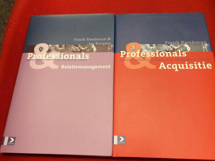 2x studieboek Frank Kwakman WD-022/9, Boeken, Economie, Management en Marketing, Zo goed als nieuw, Management, Ophalen of Verzenden