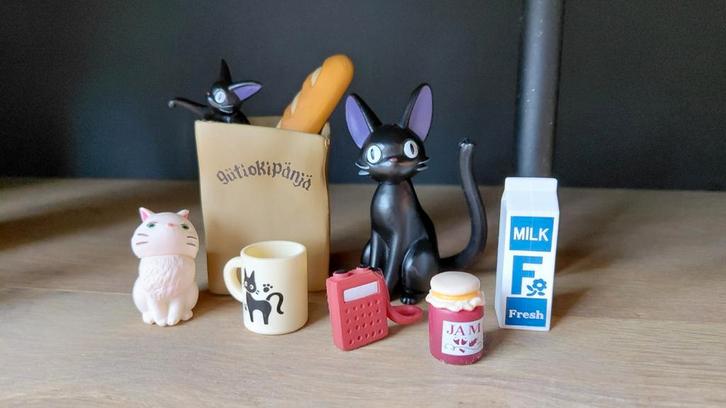 Kiki's Delivery service Studio ghibli set, Verzamelen, Poppetjes en Figuurtjes, Zo goed als nieuw, Ophalen of Verzenden