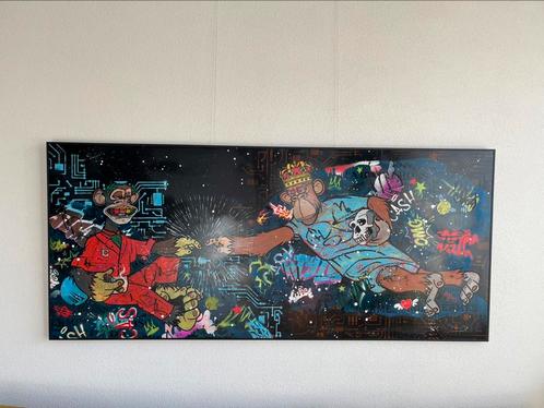 Bored Ape Yachtclub schilderij, Antiek en Kunst, Kunst | Schilderijen | Abstract, Ophalen